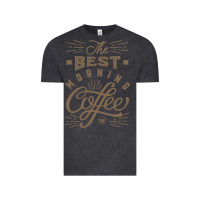Vintage Black The Best Morning Coffee Vintage Tee - PixelFlow