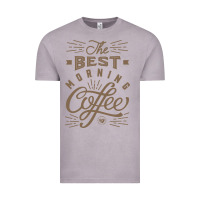 Vintage Zinc The Best Morning Coffee Vintage Tee - PixelFlow