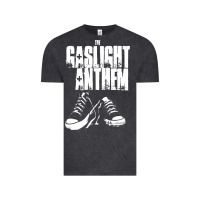 Vintage Black fallon gaslight anthem musisi Vintage Tee - PixelFlow