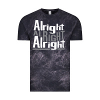 Cloud Black matthew mcconaughey dazed & confused alright alright alright hipster t Vintage Tee - PixelFlow
