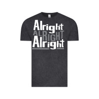 Vintage Black matthew mcconaughey dazed & confused alright alright alright hipster t Vintage Tee - PixelFlow