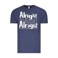 Vintage Denim matthew mcconaughey dazed & confused alright alright alright hipster t Vintage Tee - PixelFlow
