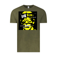 Vintage Olive U.K. SUBS special music punk Vintage Tee - PixelFlow