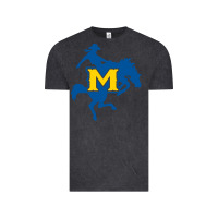 Vintage Black mcneese  athletics Vintage Tee - PixelFlow