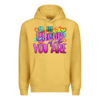 Antique Gold Be Proud Of Who You Are Premium Hoodie - BundleAndBundleShop
