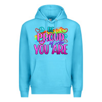 Ocean Blue Be Proud Of Who You Are Premium Hoodie - BundleAndBundleShop