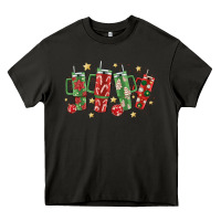 Asphalt Christmas cups Heavy Core Tee - MaliasSmallBusiness