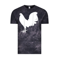 Cloud Black game fowl gallegos, rooster, chicken t shirt Vintage Tee - PixelFlow