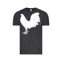Vintage Black game fowl gallegos, rooster, chicken t shirt Vintage Tee - PixelFlow
