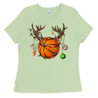Matcha Basketball Horn Christmas Ladies Tee - BundleAndBundleShop