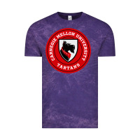 Cloud Purple carnegie mellon tartans Vintage Tee - SnappyArt