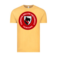 Vintage Mustard carnegie mellon tartans Vintage Tee - SnappyArt