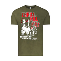 Vintage Olive Thrill Kill Kults, Thrill Kill Kults vintage, Thrill Kill Kults art, T Vintage Tee - SnappyArt