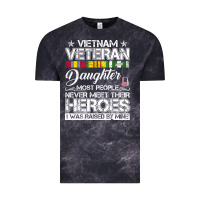 Vietnam Veteran Daughter Most People Never Meet Their Heroes Vintage Tee | Teevron