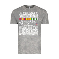 Cloud Rock VietNam Veteran daughter Most People Never Meet Their Heroes Vintage Tee - SnappyArt