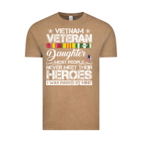 Vintage Coffee VietNam Veteran daughter Most People Never Meet Their Heroes Vintage Tee - SnappyArt