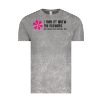 Cloud Rock i may not know my flowers  t shirt Vintage Tee - SnappyArt