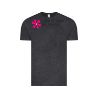 Vintage Black i may not know my flowers  t shirt Vintage Tee - SnappyArt