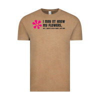 Vintage Coffee i may not know my flowers  t shirt Vintage Tee - SnappyArt