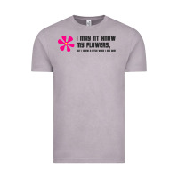 Vintage Zinc i may not know my flowers  t shirt Vintage Tee - SnappyArt
