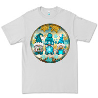 Dove Grey Winter Gnomies Ornament Premium Tee - BundleAndBundleShop