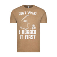 Vintage Coffee lumberjack don't worry i hugged it first lumberjack wood cutter logger Vintage Tee - SnappyArt