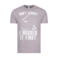 Vintage Zinc lumberjack don't worry i hugged it first lumberjack wood cutter logger Vintage Tee - SnappyArt