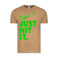 Vintage Camel Just Hit It Cannabis Weed Vintage Retro Design for Weed Lover Vintage Tee - SnappyArt