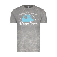 Cloud Rock when you wish upon a death star Vintage Tee - SnappyArt