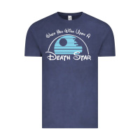 Vintage Denim when you wish upon a death star Vintage Tee - SnappyArt