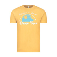 Vintage Mustard when you wish upon a death star Vintage Tee - SnappyArt