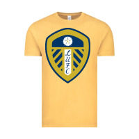 Vintage Mustard leeds-fc Vintage Tee - SnappyArt