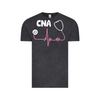 Vintage Black cna nurse t shirt Vintage Tee - SnappyArt