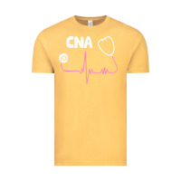 Vintage Mustard cna nurse t shirt Vintage Tee - SnappyArt