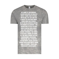 Cloud Rock MY NAME IS ZAK BAGANS - GHOST ADVENTURES Vintage Tee - SnappyArt