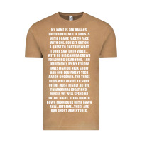 Vintage Camel MY NAME IS ZAK BAGANS - GHOST ADVENTURES Vintage Tee - SnappyArt