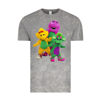Cloud Rock new 755 barney and friends cute Vintage Tee - SnappyArt