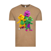 Vintage Coffee new 755 barney and friends cute Vintage Tee - SnappyArt