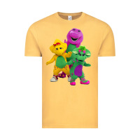 Vintage Mustard new 755 barney and friends cute Vintage Tee - SnappyArt