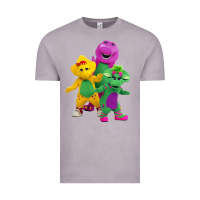 Vintage Zinc new 755 barney and friends cute Vintage Tee - SnappyArt