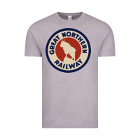 Vintage Zinc Great Northern Railroad Vintage Tee - SnappyArt