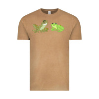 Vintage Camel The Princess and the Frog Tiana and Naveen Art Vintage Tee - SnappyArt