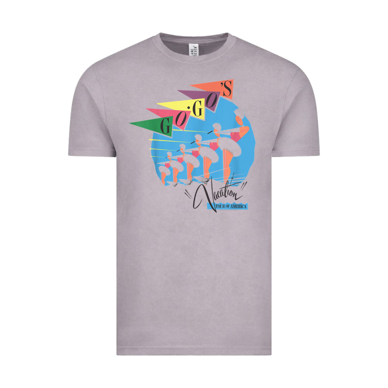 The Go Go's   Vacation Retro T Shirt Vintage Tee by SnappyArt | Teevron
