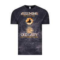 Assuming I'm Just An Old Lady Was Your First Mistake Witch Vintage Tee | Teevron