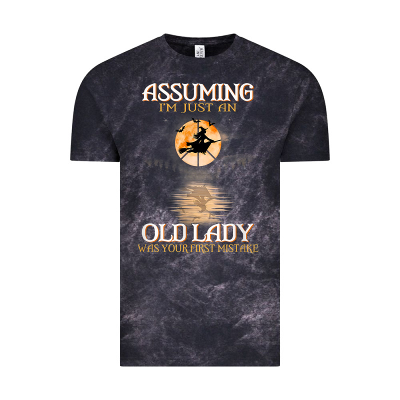 Assuming I'm Just An Old Lady Was Your First Mistake Witch Vintage Tee by SnappyArt | Teevron