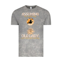 Cloud Rock assuming i'm just an old lady was your first mistake witch Vintage Tee - SnappyArt