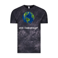Cloud Black environmental climate change still debating summer Vintage Tee - SnappyArt