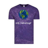 Cloud Purple environmental climate change still debating summer Vintage Tee - SnappyArt