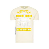 Vintage Arctic forklift operator get out of my way forklift driver t shirt Vintage Tee - SnappyArt