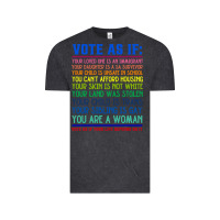 Vintage Black Vote As If Your Life Depends On It Human Rights Vintage Tee - SnappyArt